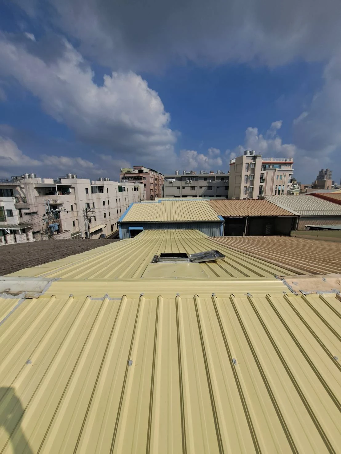 鍍鋅鋼板三合一鐵皮屋頂