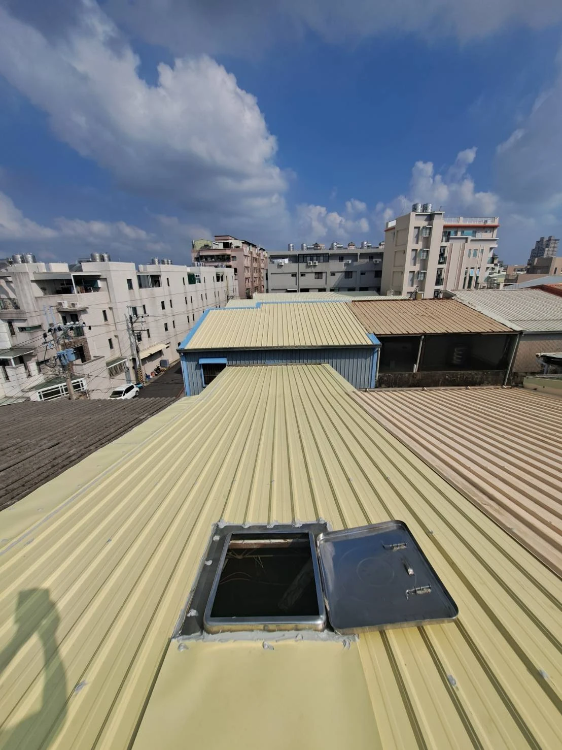 鍍鋅鋼板三合一鐵皮屋頂