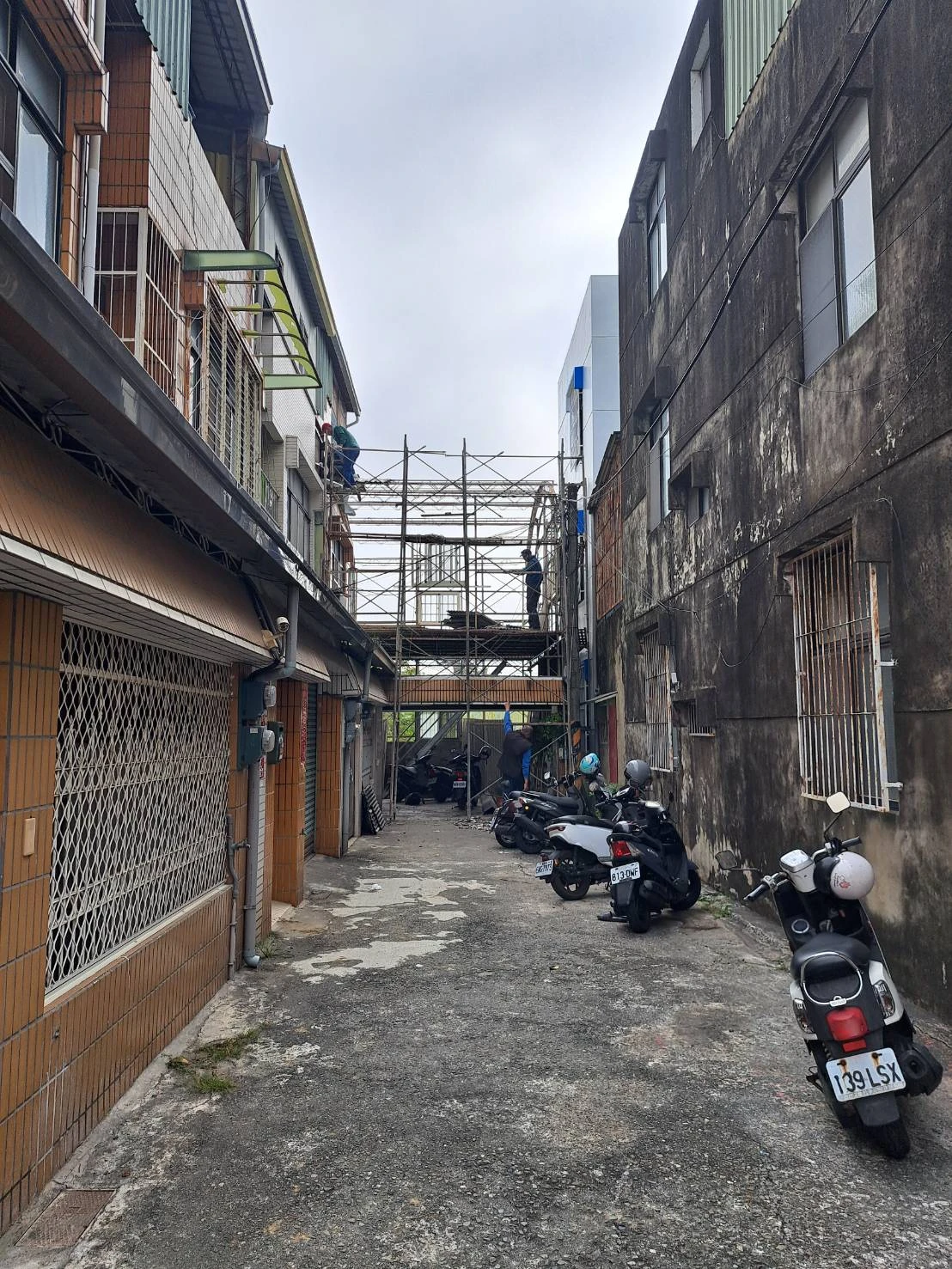 鐵皮屋施作前後比對