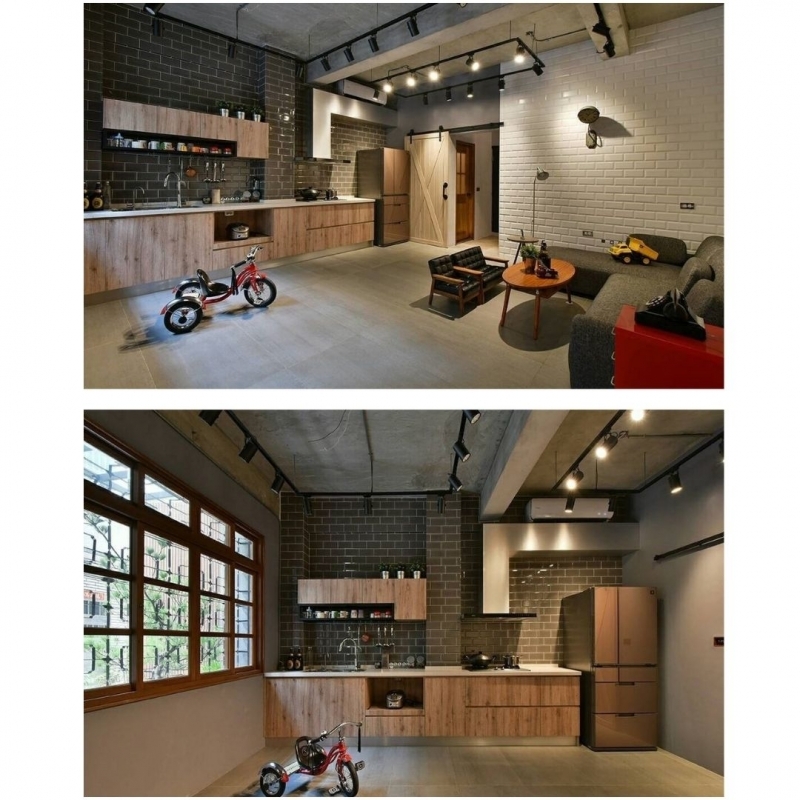 【現代工業風格】