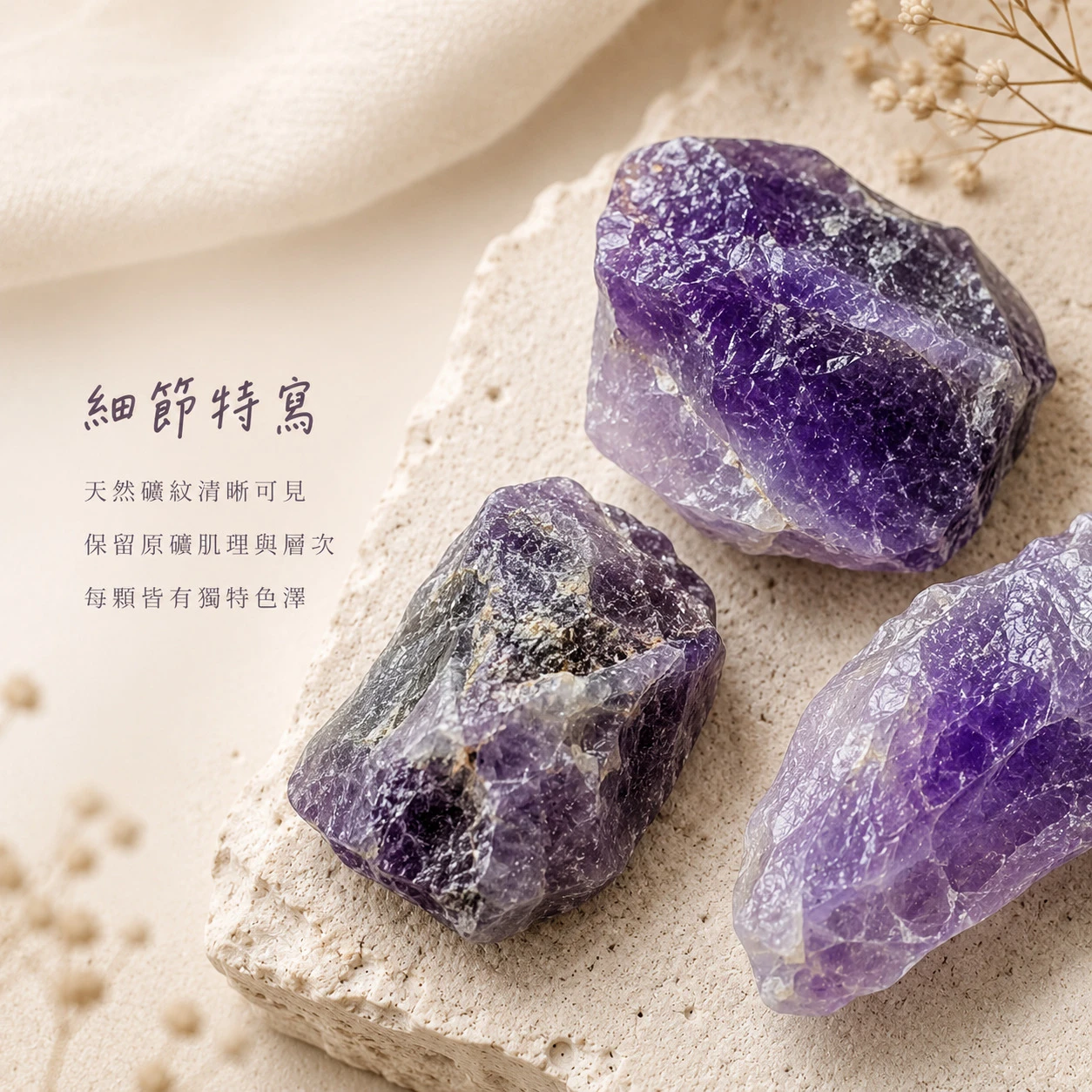 夢幻紫水晶原石
