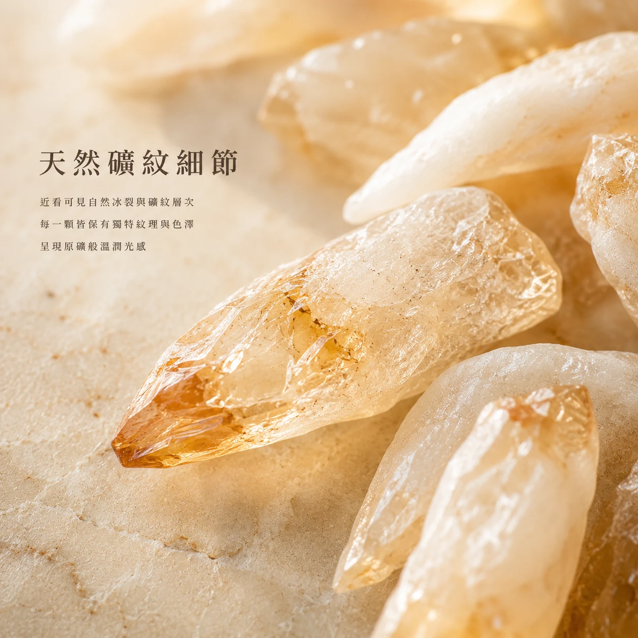 黃水晶牙碎石