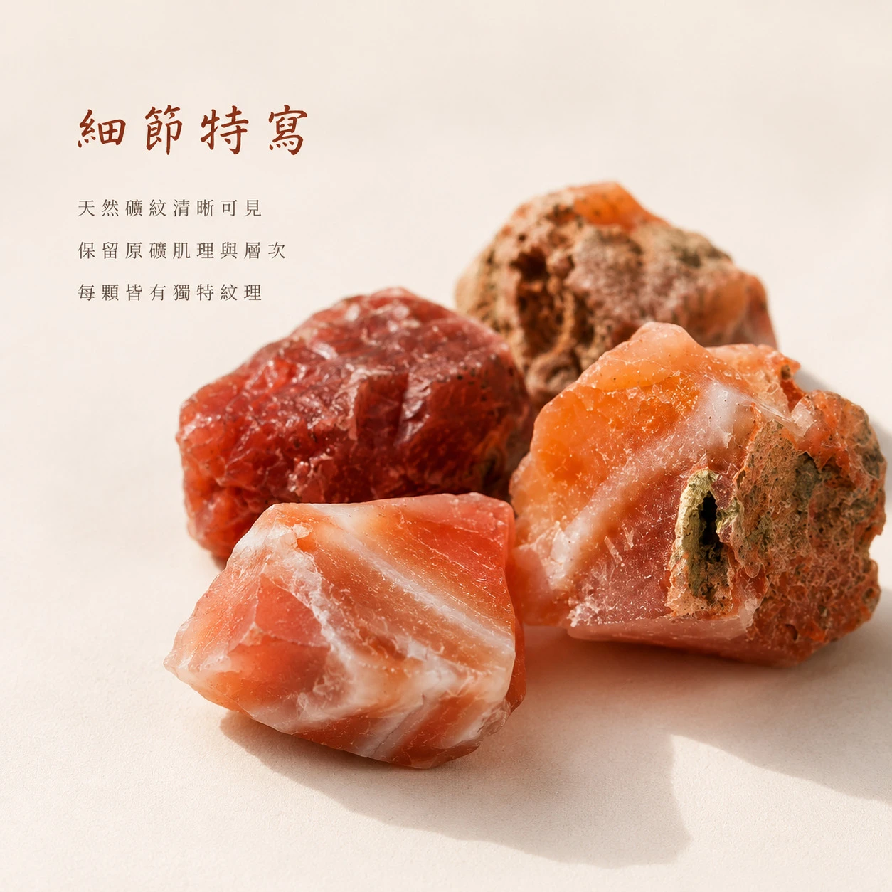 紅瑪瑙原石