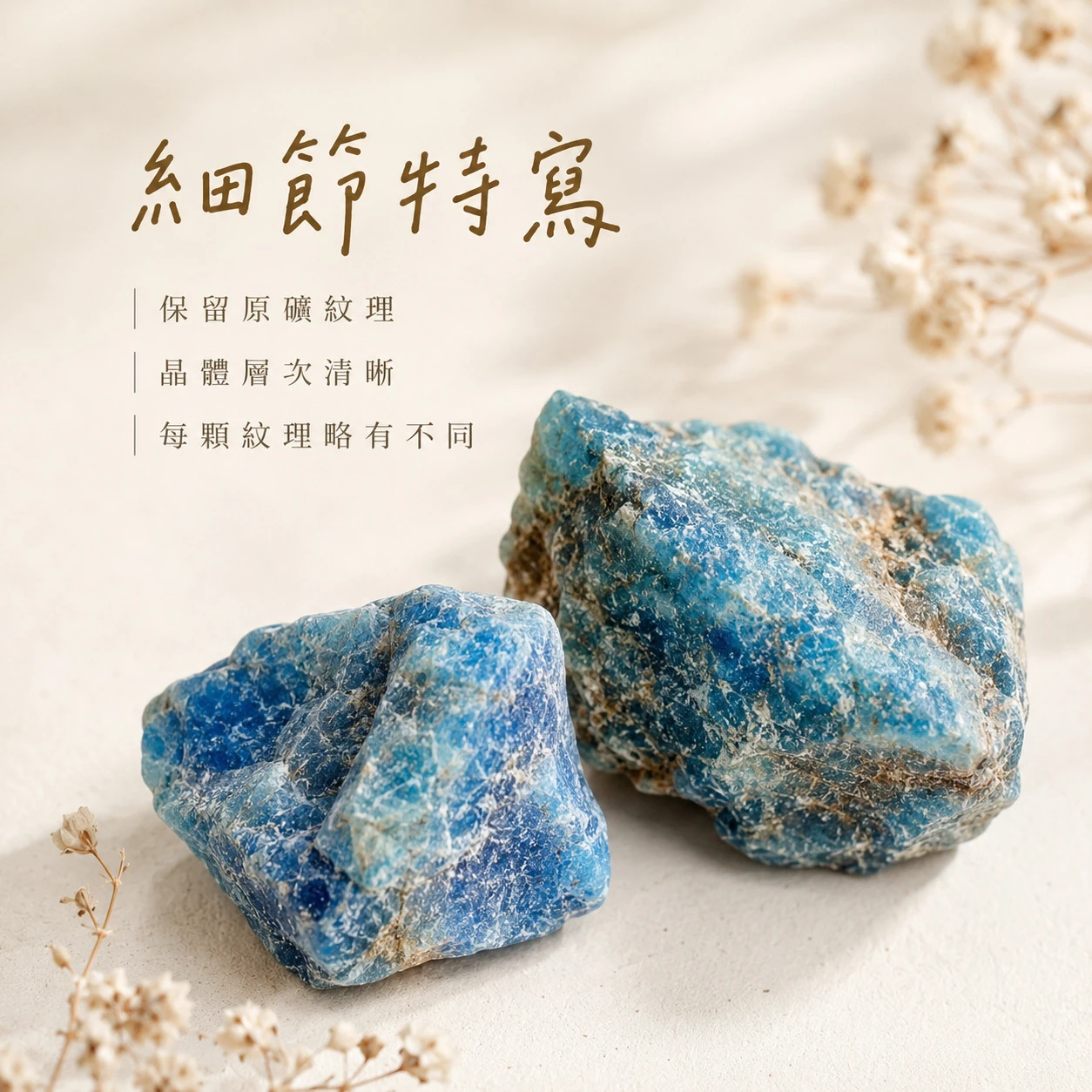 藍磷灰原石
