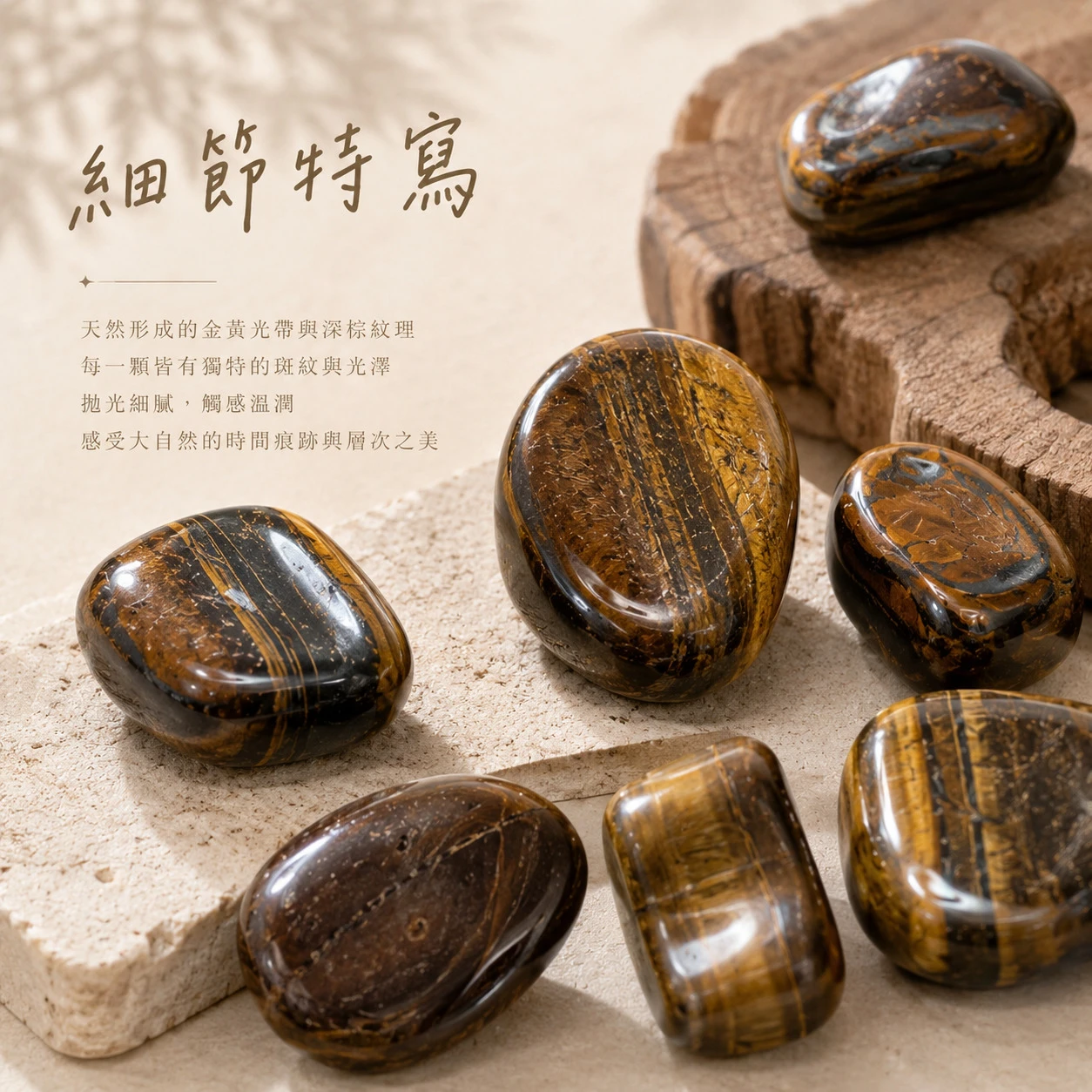 虎眼石滾石
