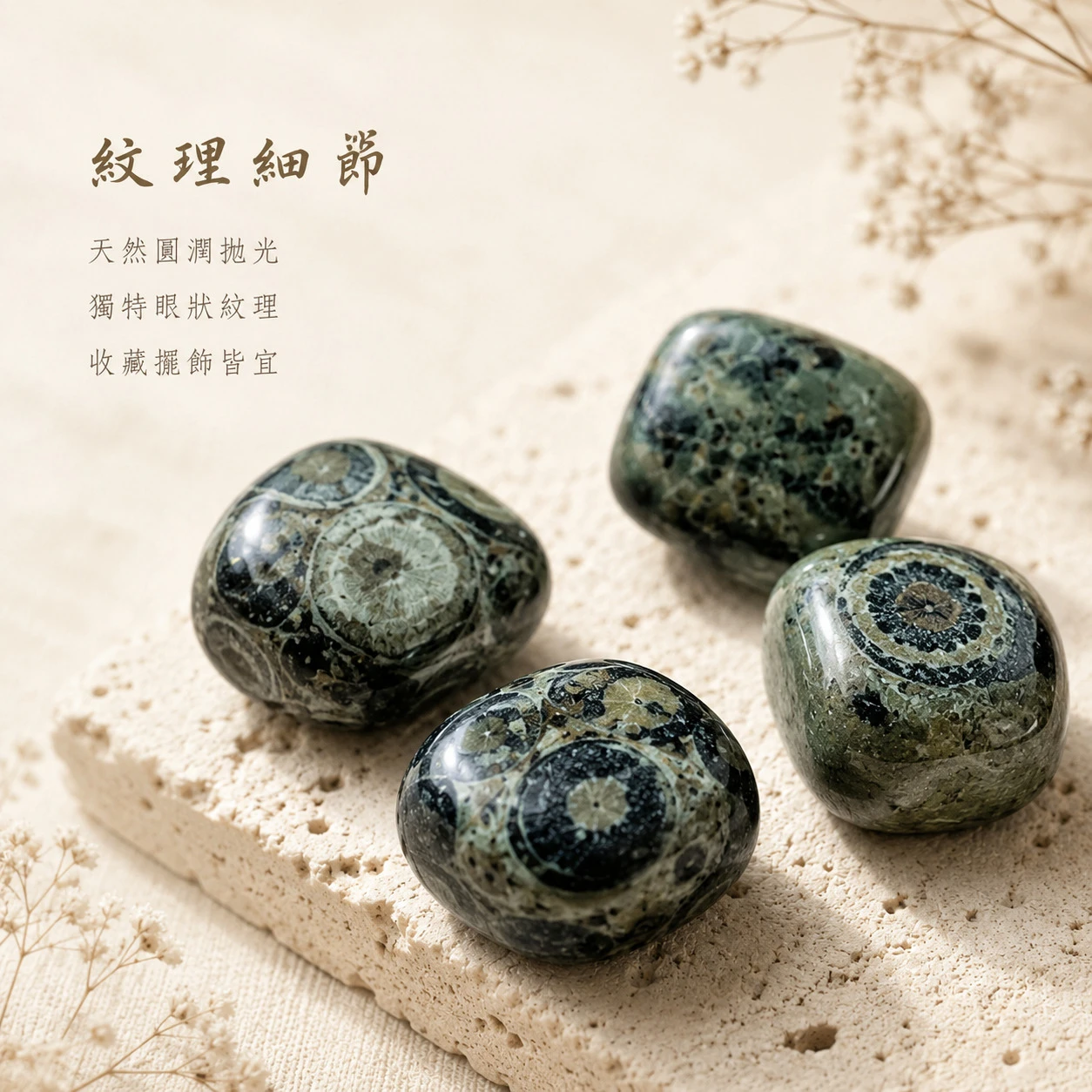 孔雀眼滾石