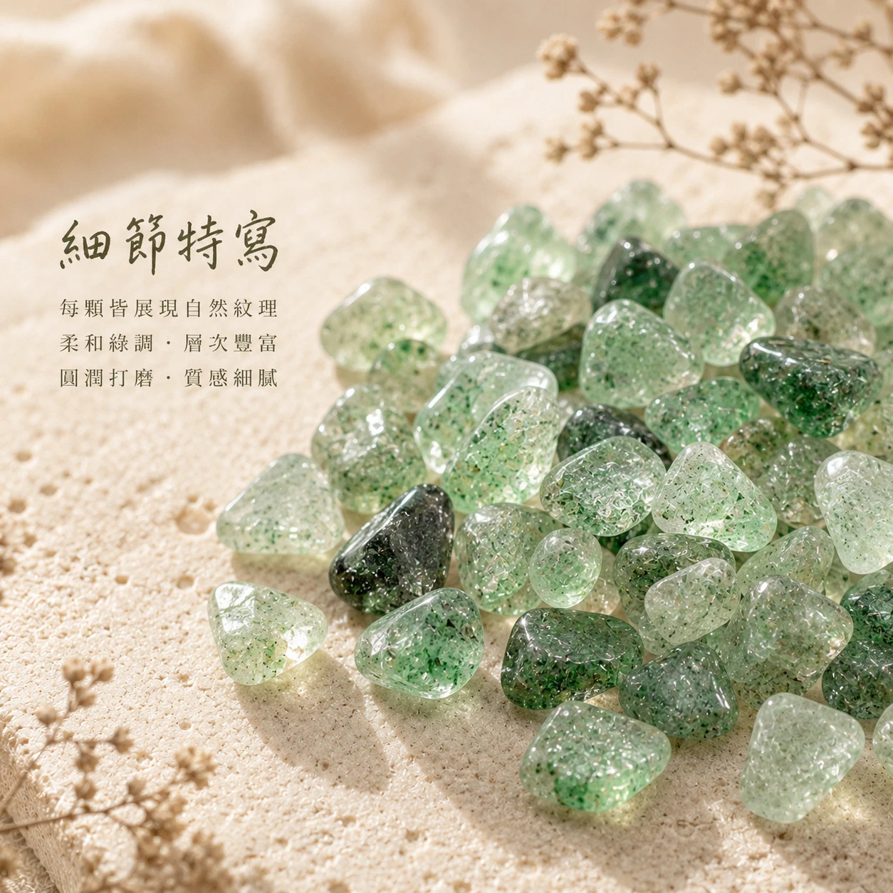 綠草莓晶碎石
