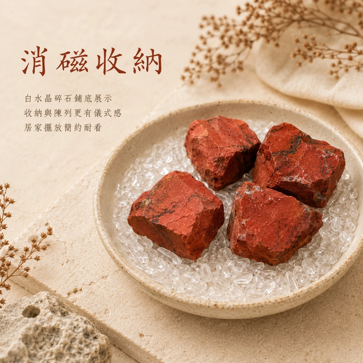 紅碧玉原石