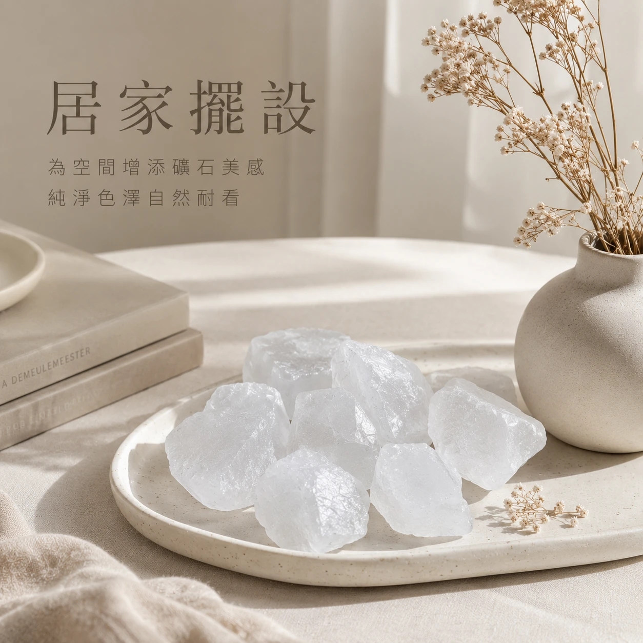 白水晶原石