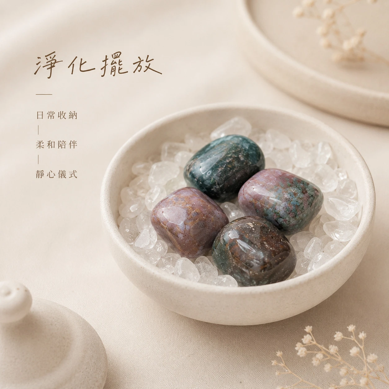 海洋碧玉滾石