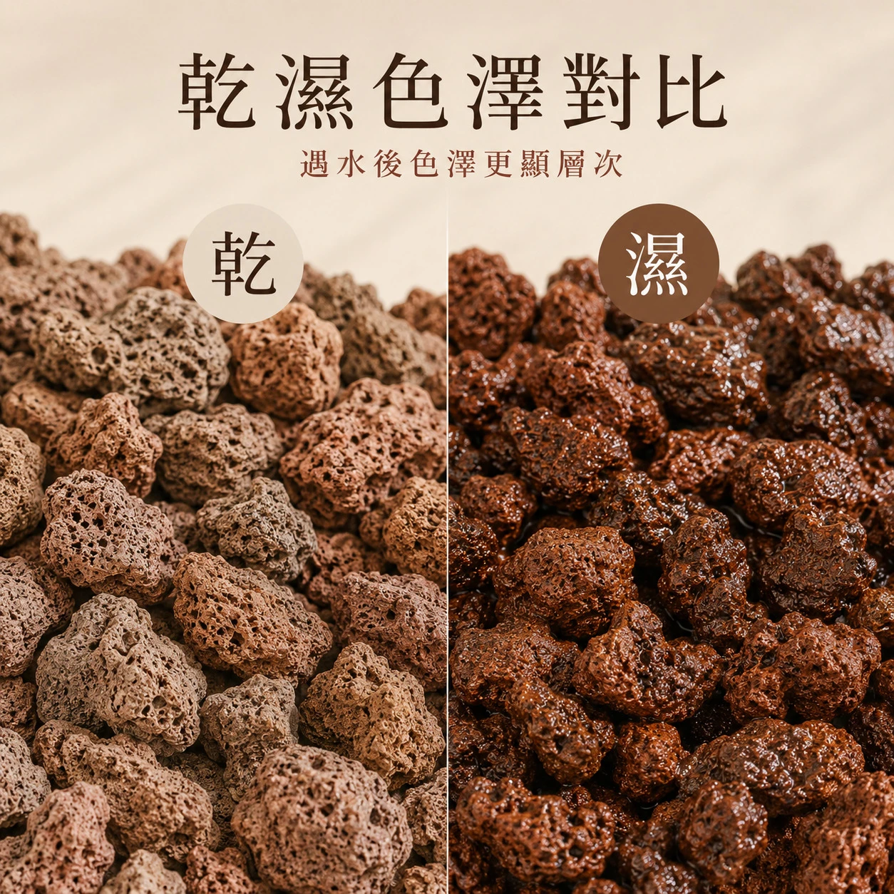 紅火山石-1KG
