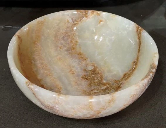 瑪瑙石碗型小石砵A