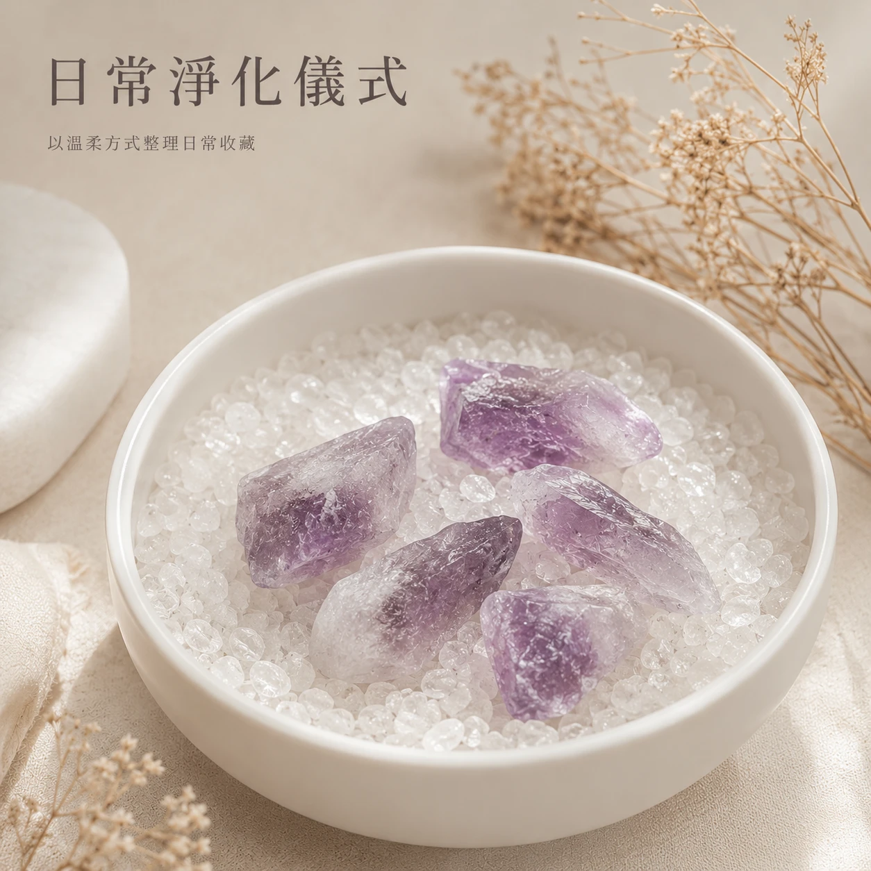 紫水晶牙碎石