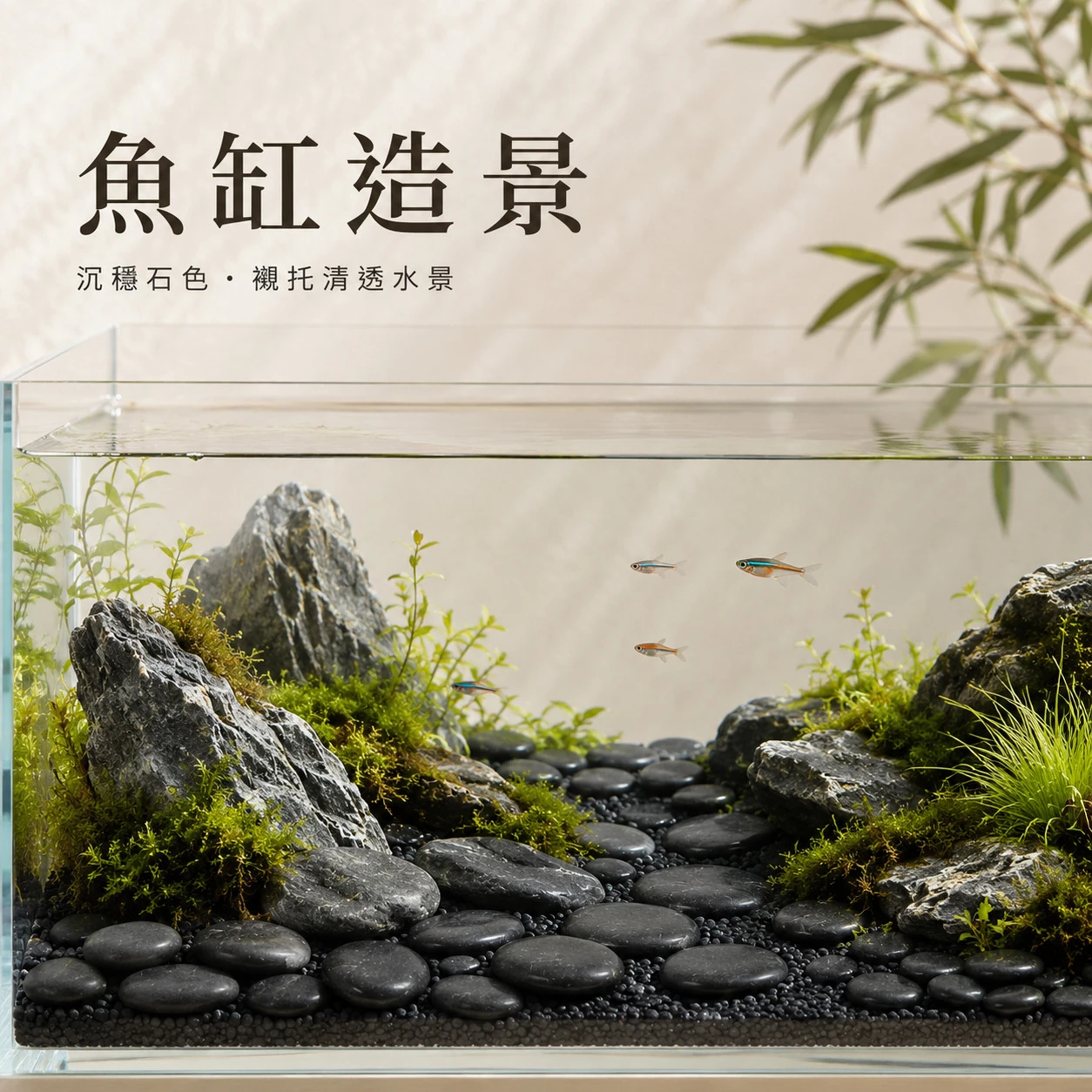 黑亮扁石-1KG