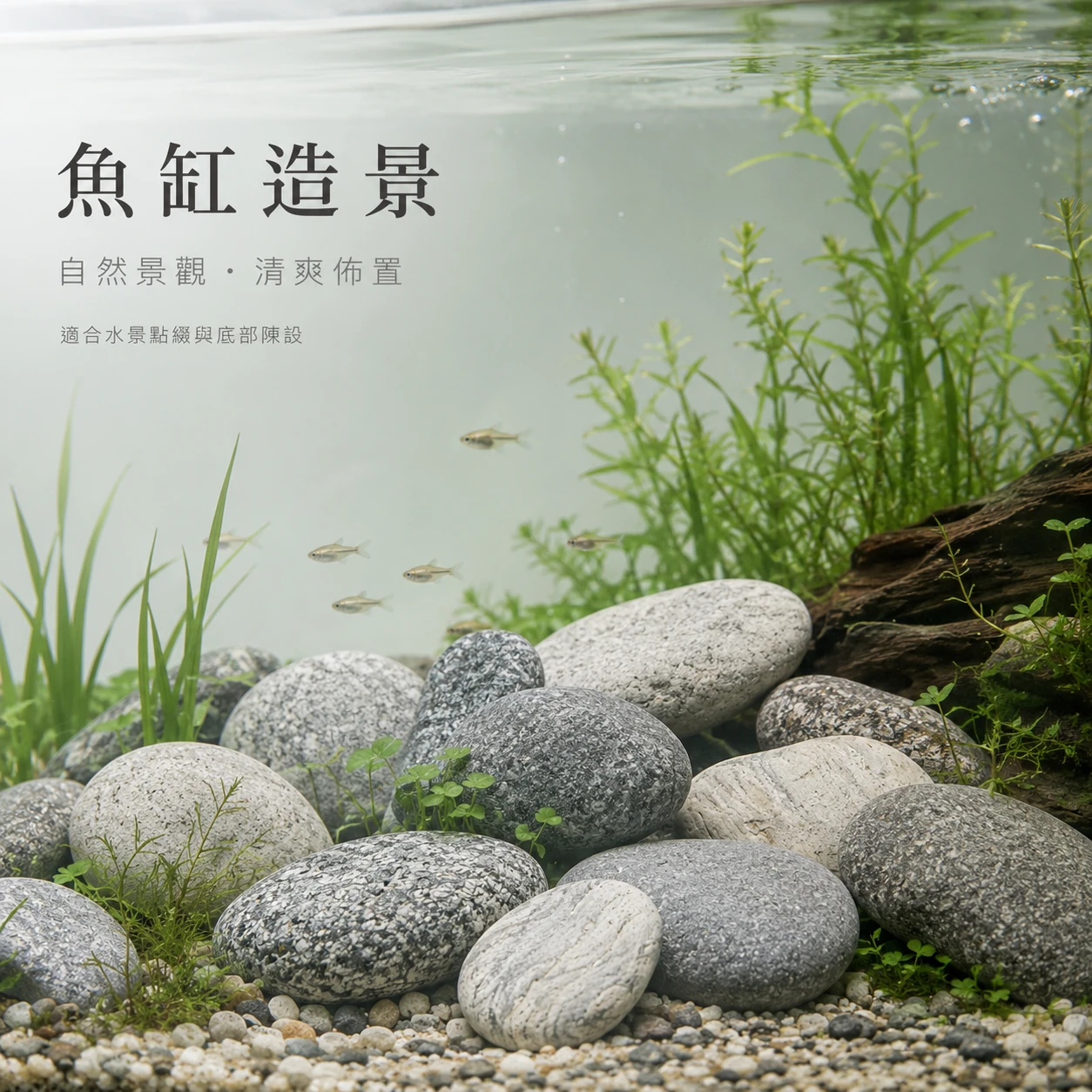 多彩海扁石-20KG