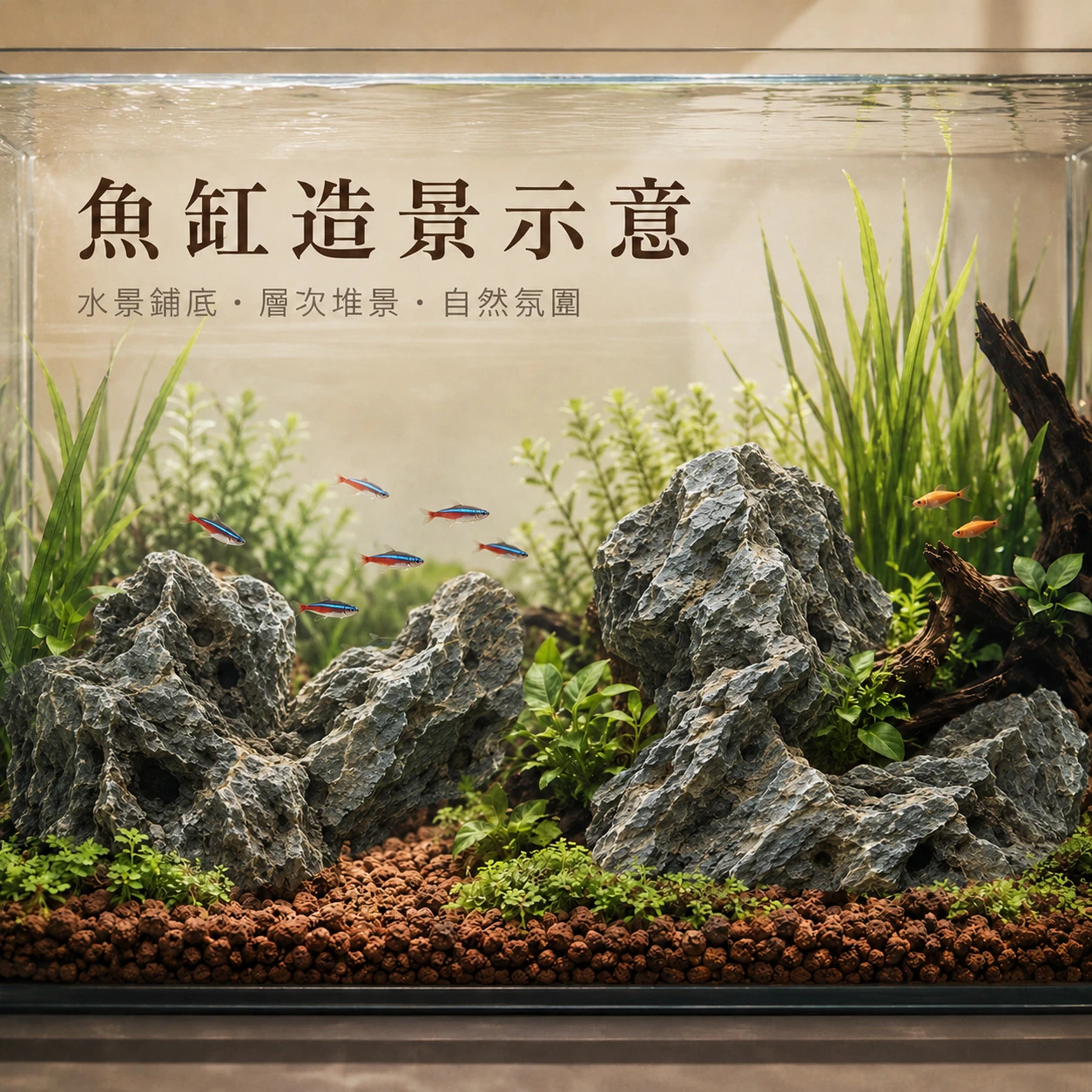 紅火山石-1KG