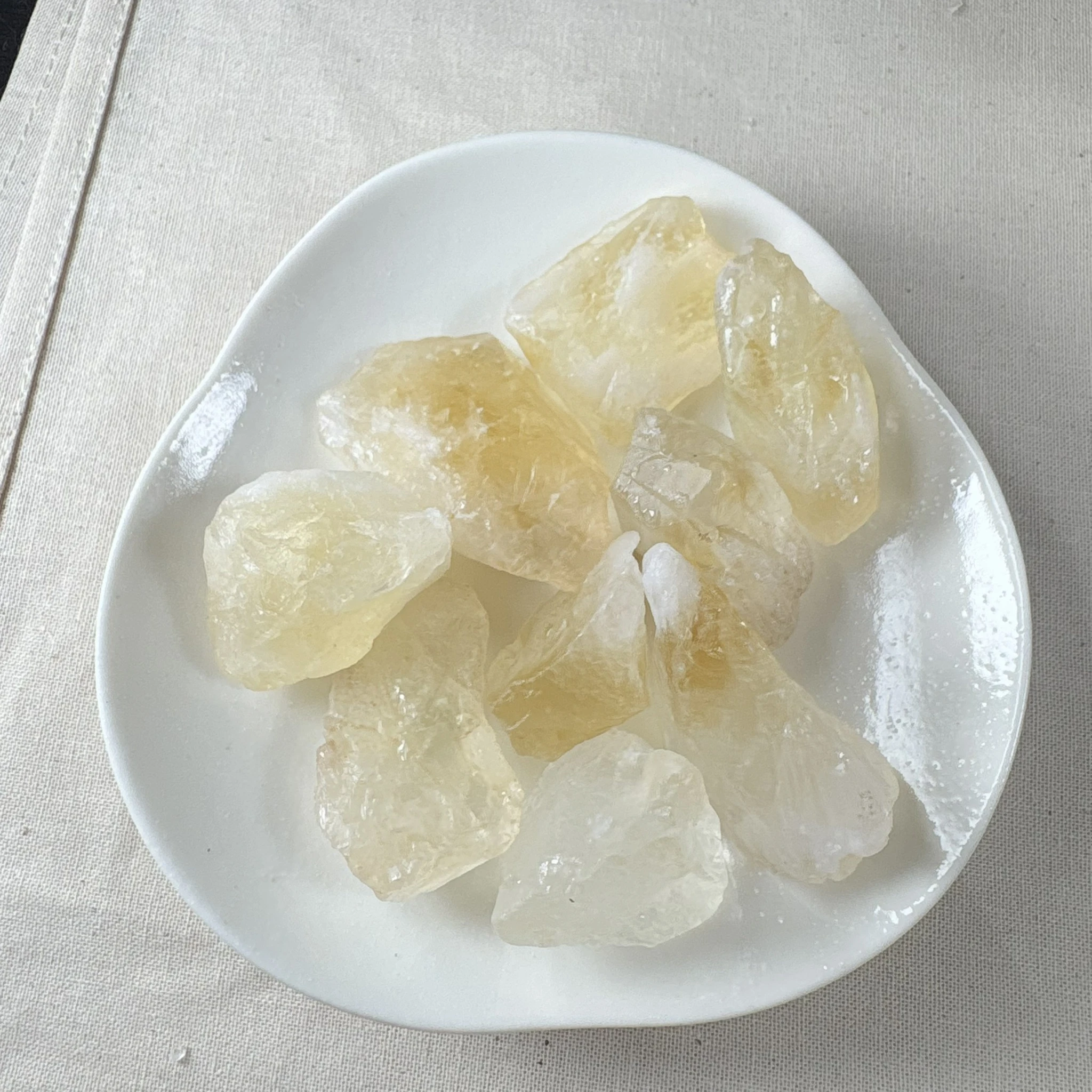 巴西黃水晶原石