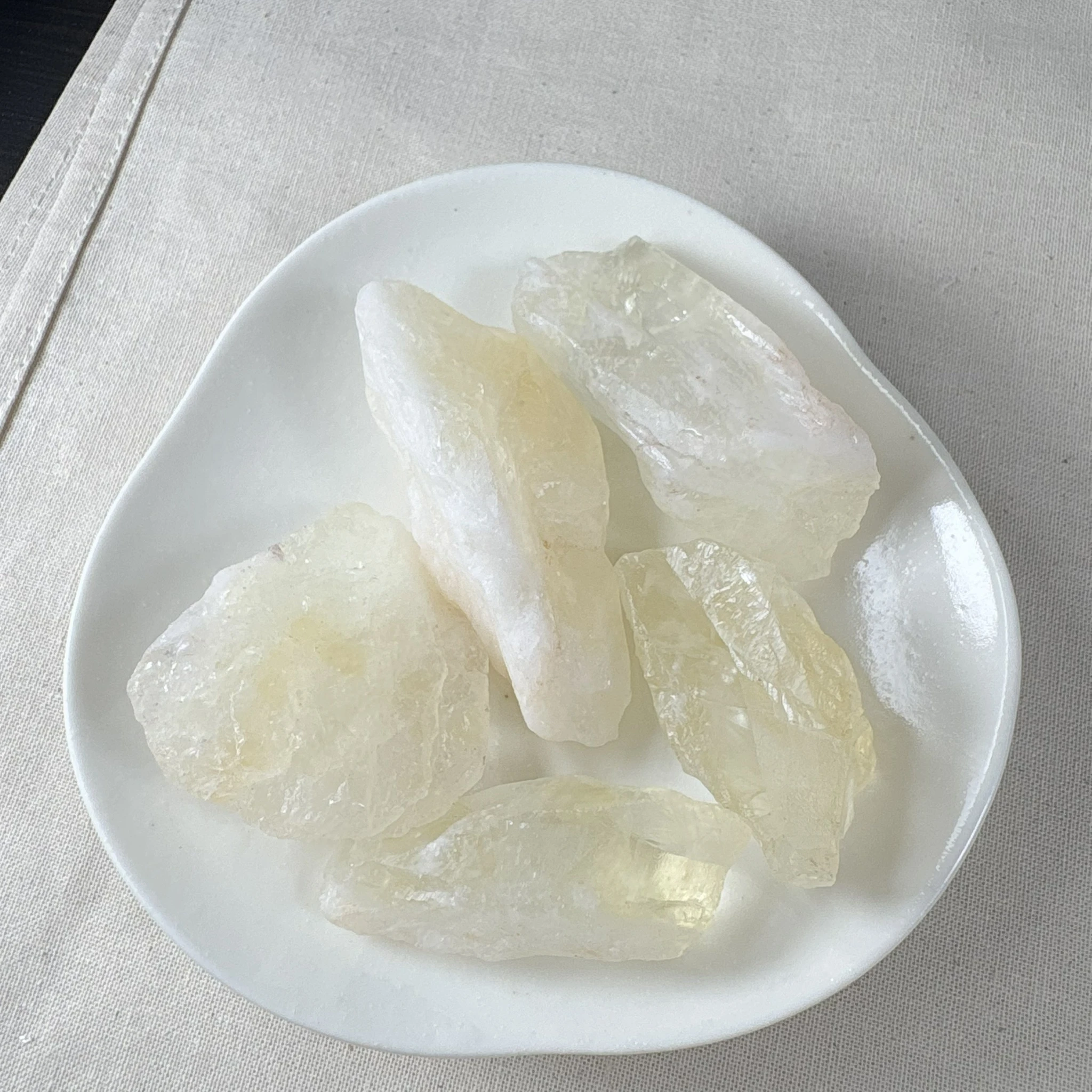 巴西黃水晶原石