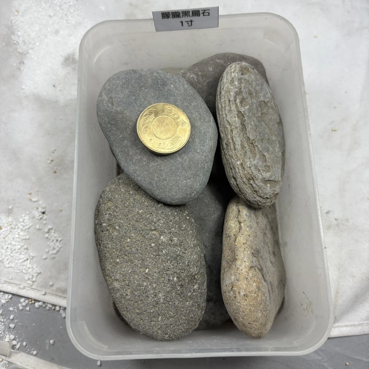 朦朧黑扁石-20KG