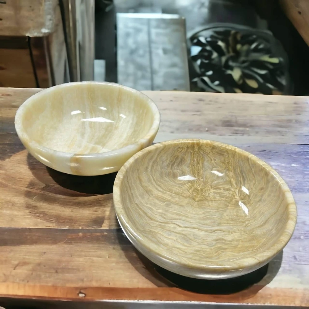 瑪瑙石碗型小石砵A