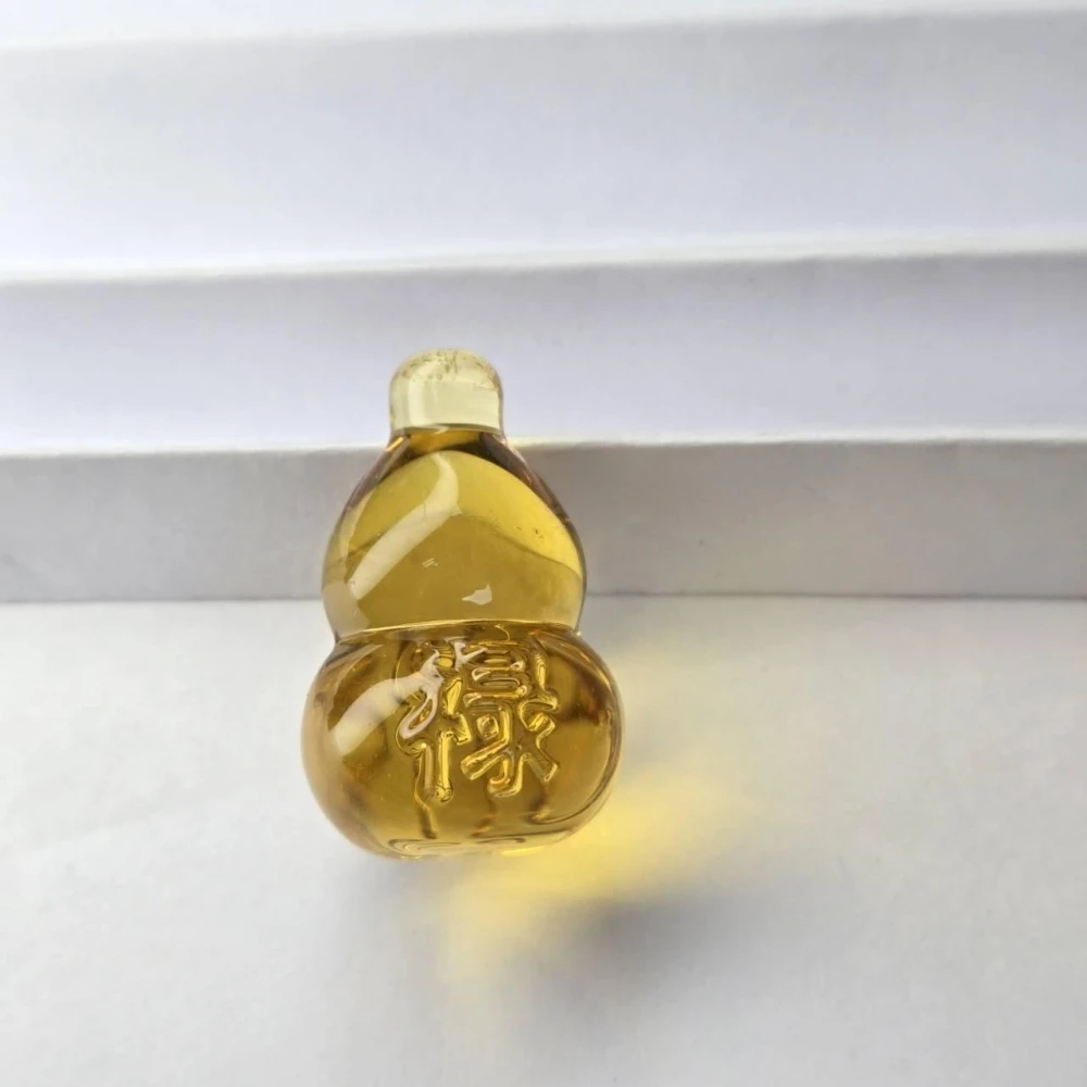 金黃琉璃~福祿雙收葫蘆