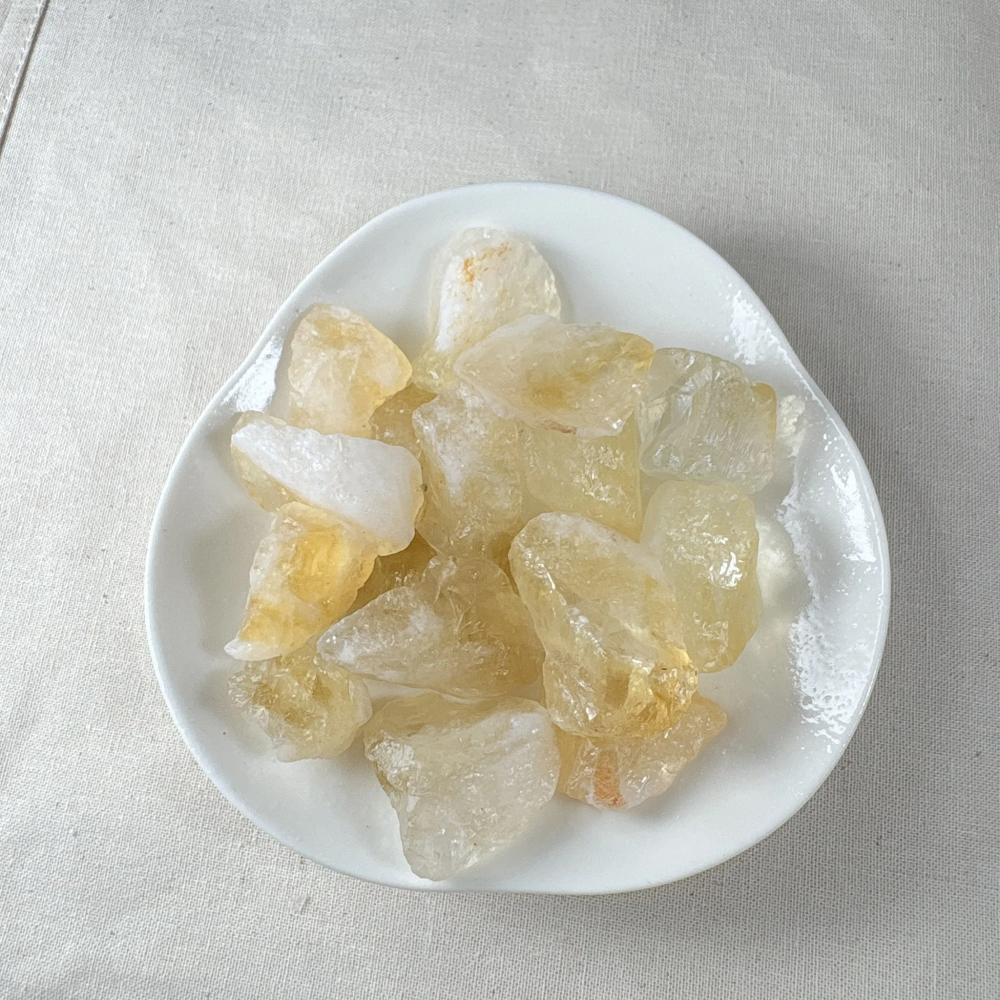 巴西黃水晶原石