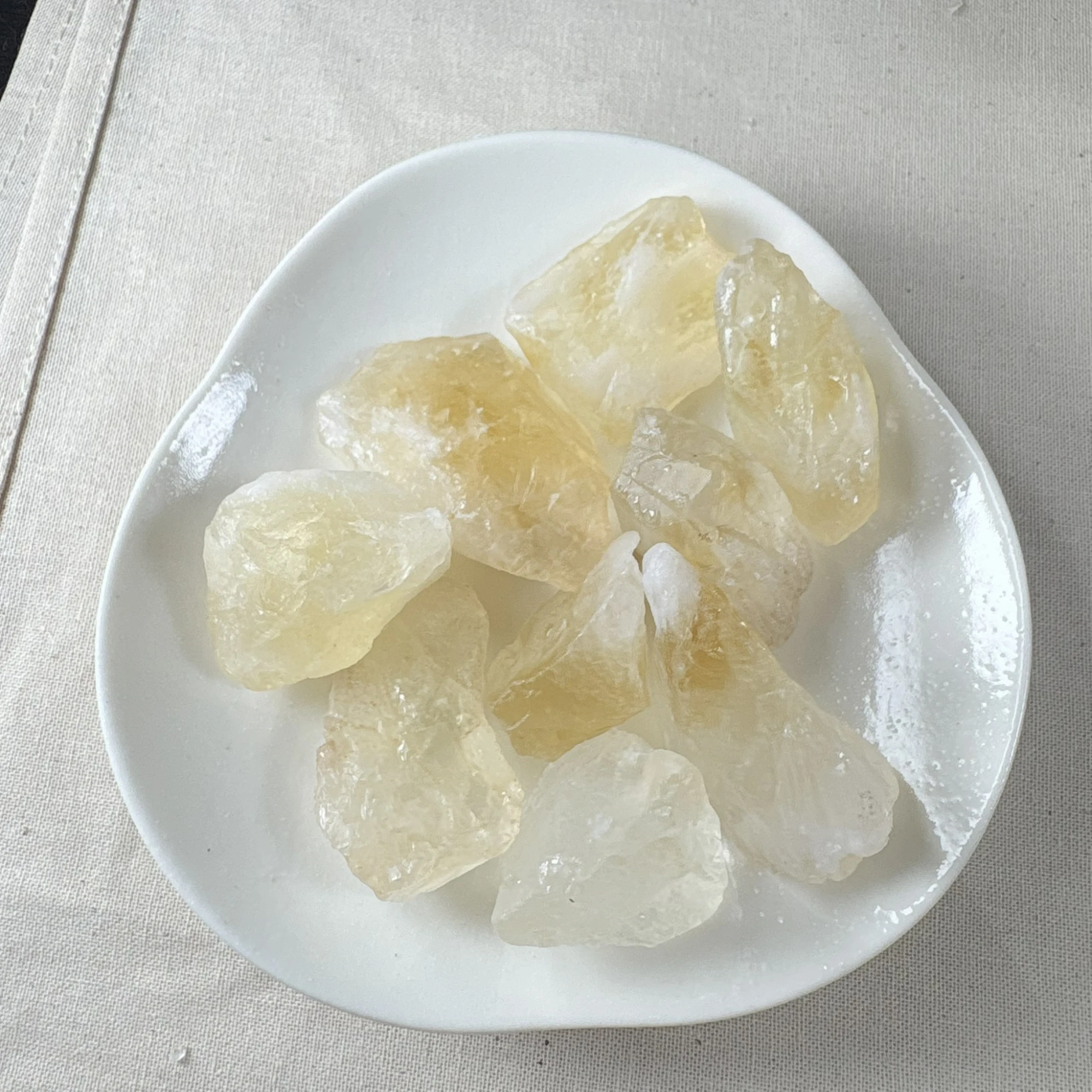 巴西黃水晶原石