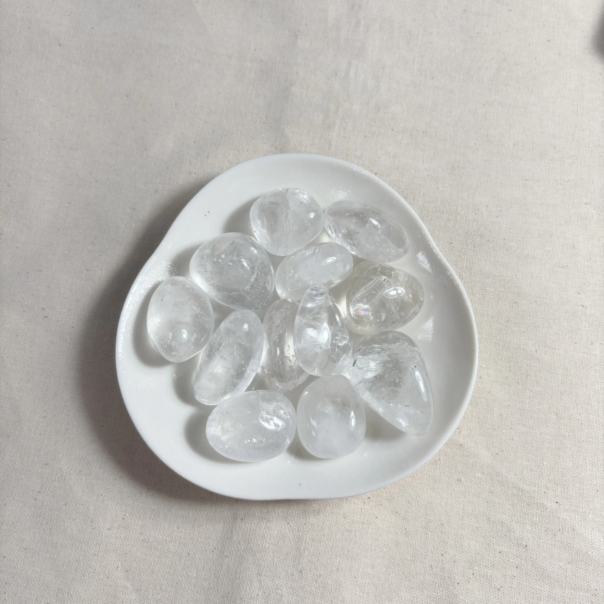 白水晶滾石