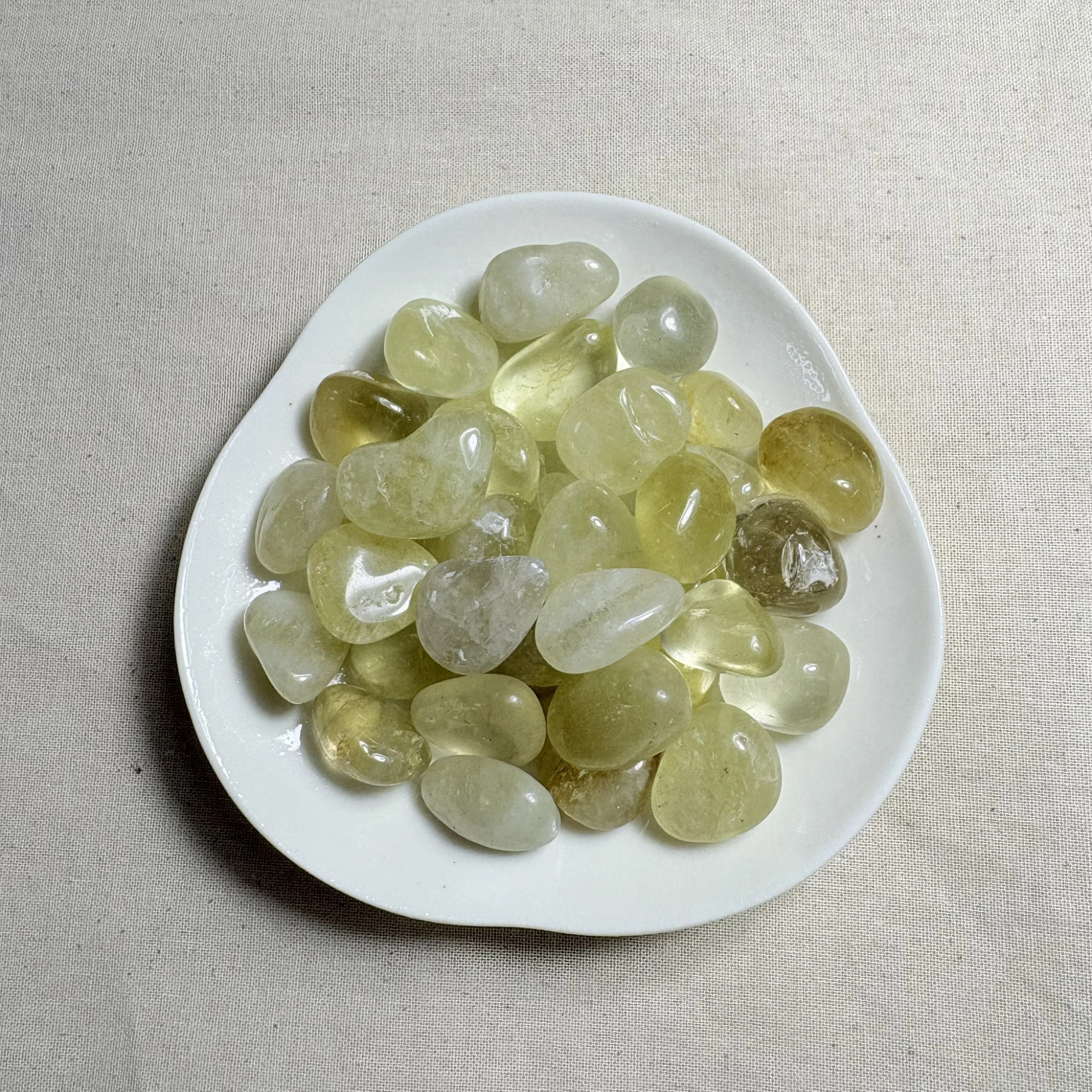 黃水晶滾石