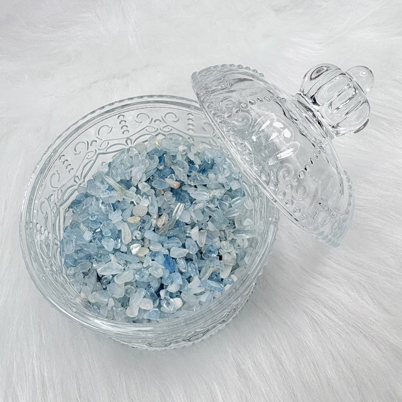 海水藍寶碎石