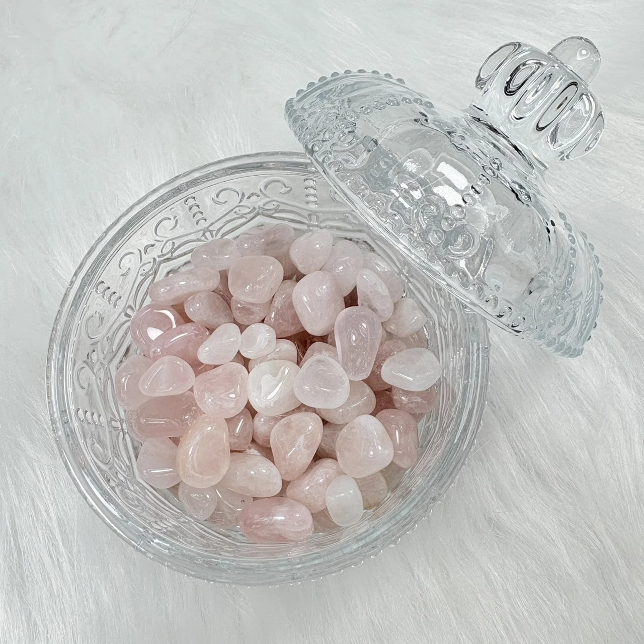 粉水晶碎石