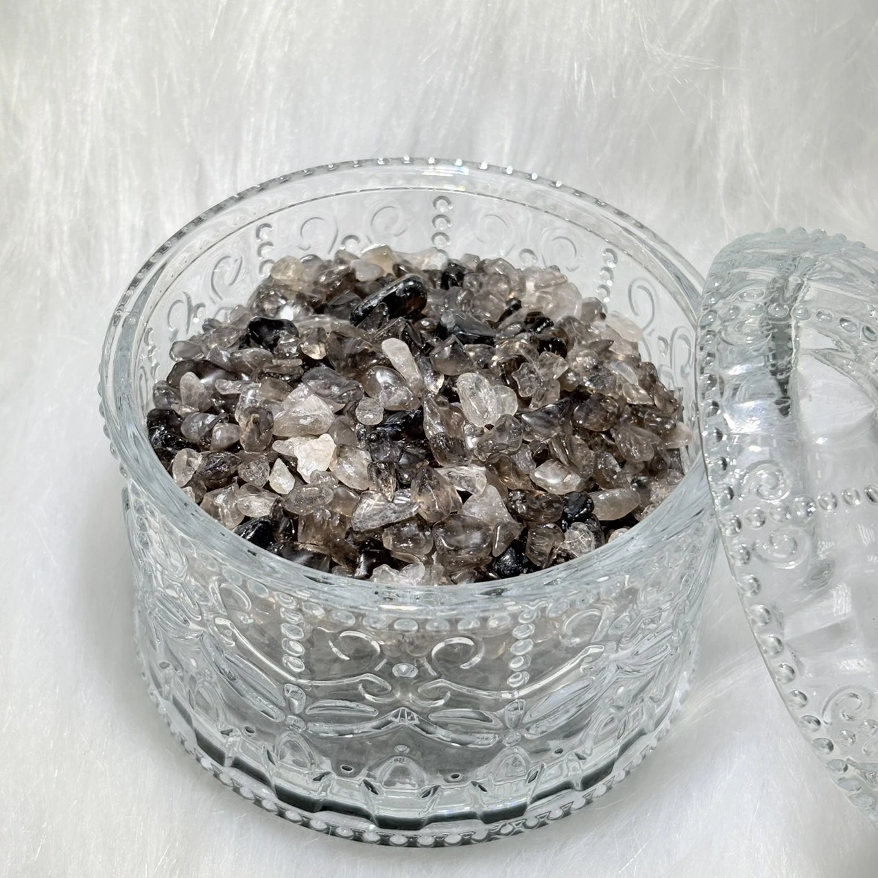 茶水晶碎石
