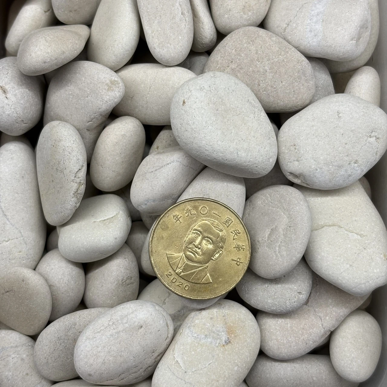 星白圓卵石-1KG