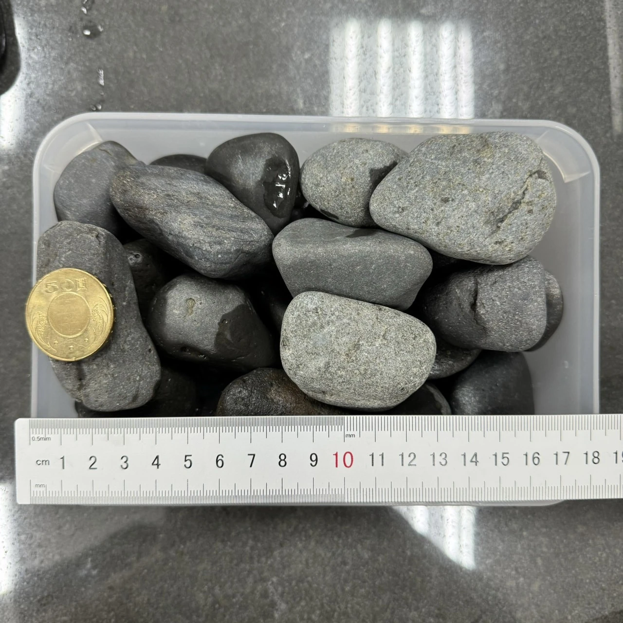 珍珠黑卵石-20KG