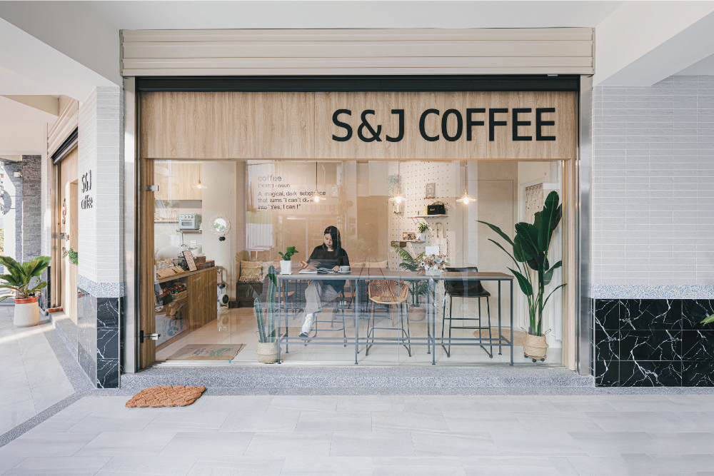 商業空間規劃案例 I 咖啡廳 I 台中市東區 I 森沐 IS & JCOFFEE