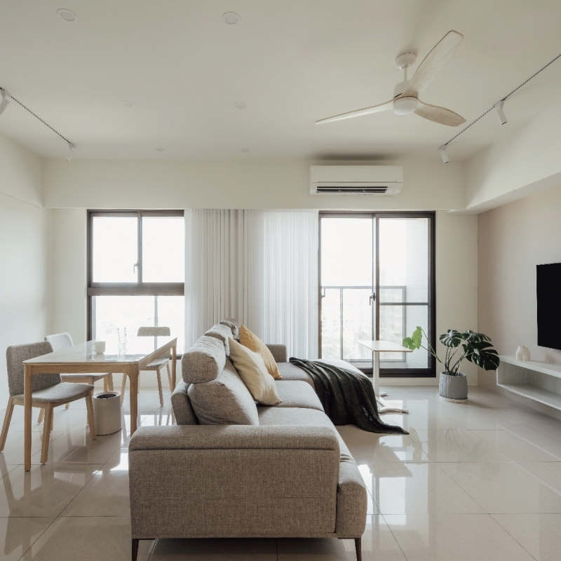 新成屋空間規劃案例 I 新成屋 I 台南市南區 I 華友聯森自然 I 慢漫