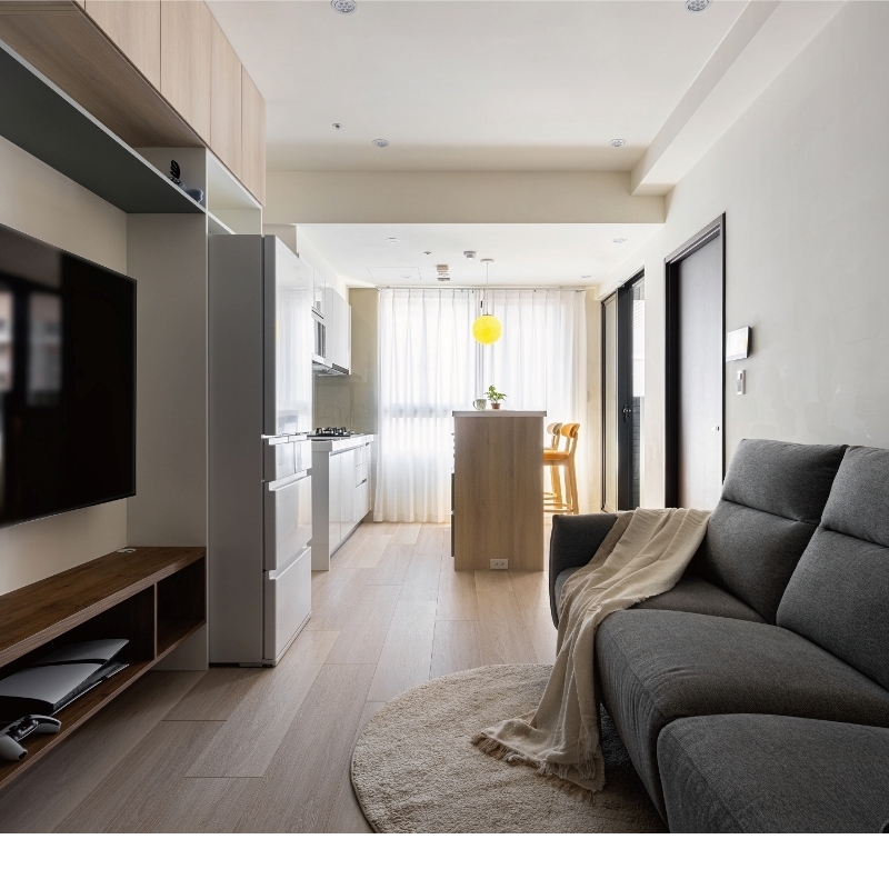 新成屋空間規劃案例 I 新成屋 I 台中市南屯區 I 富宇世界花園 I 緩緩