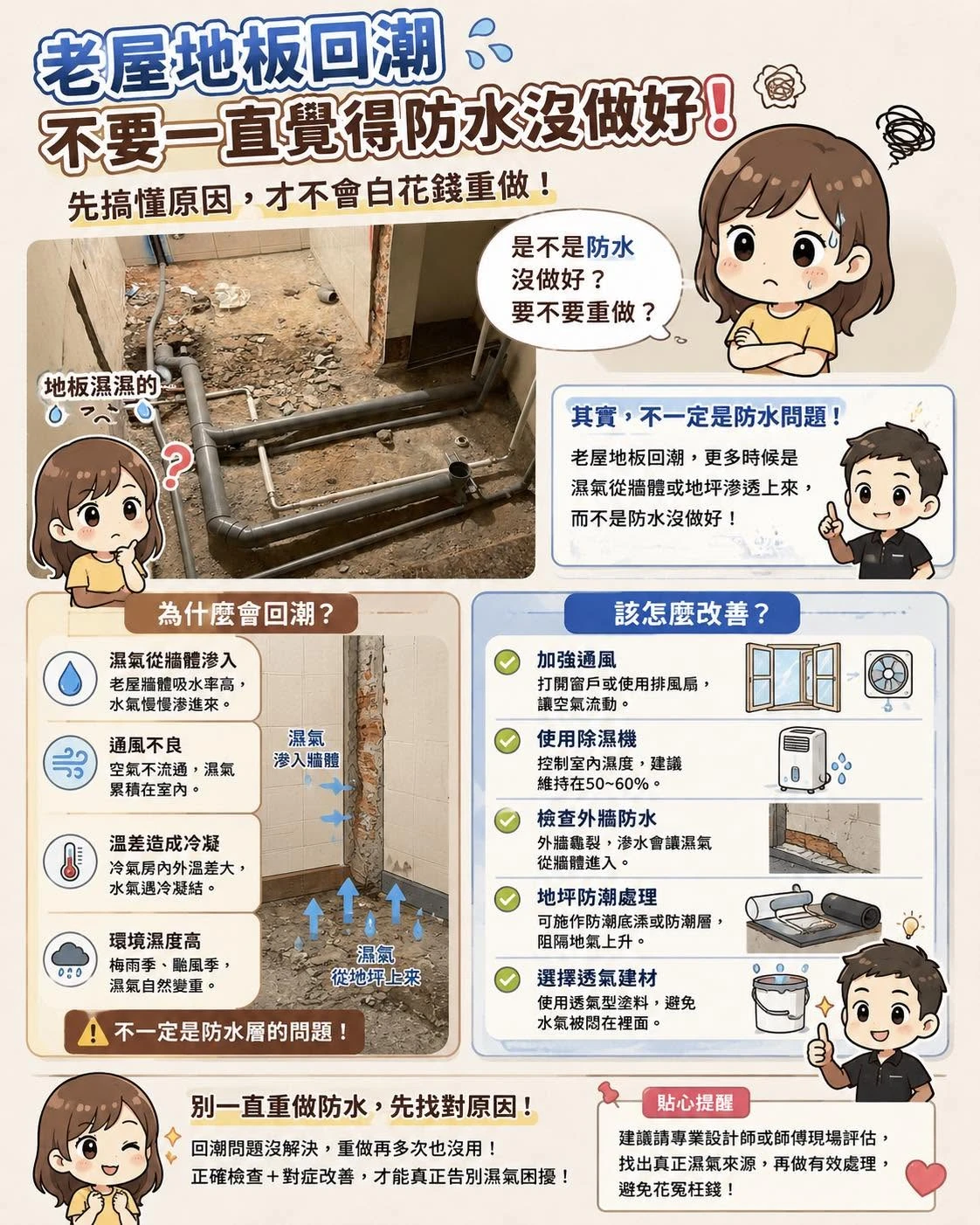 老屋回潮，真的只是下雨造成的嗎？ - 高雄老屋翻新設計｜鳳山舊屋翻新