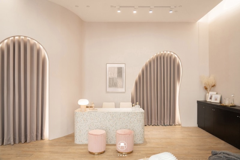 商空設計 | JUDY SPA<br>高雄前鎮 | 美體護膚 | sap | 粉色設計