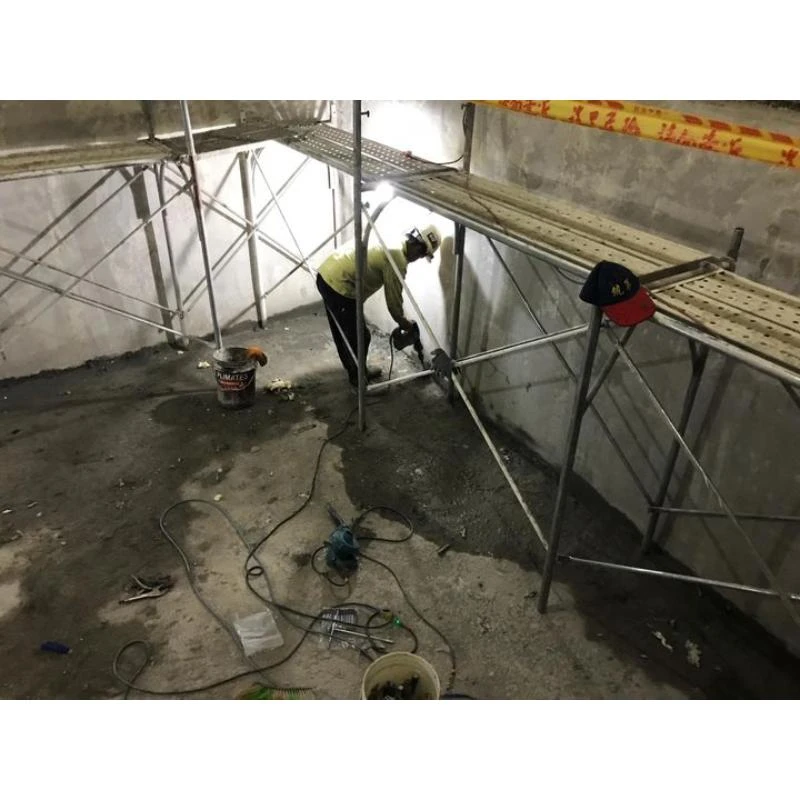 【高雄抓漏工程】-楠梓區新建案筏基抓漏工程