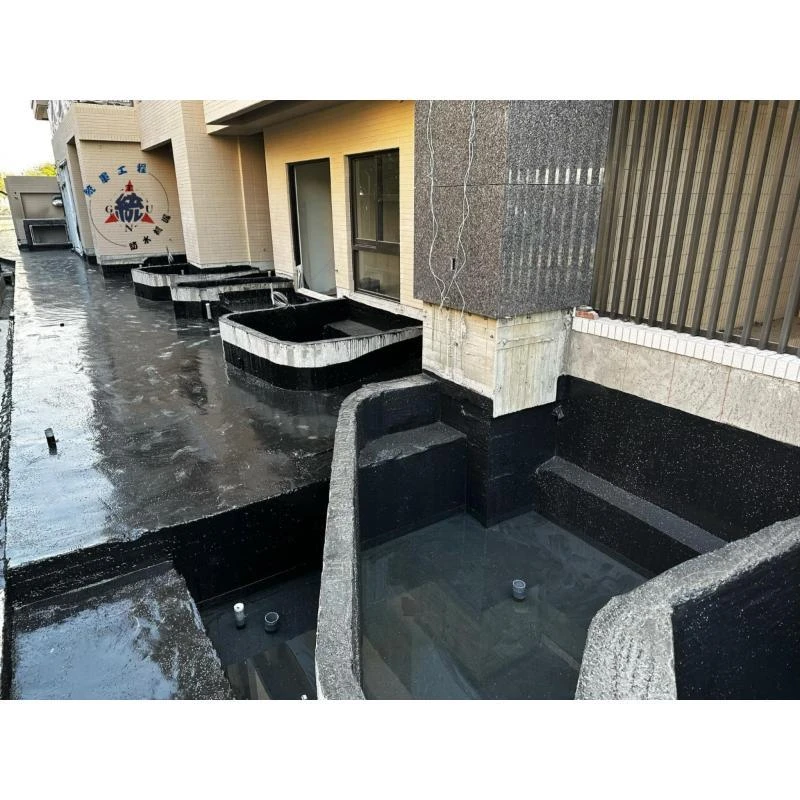【高雄防水工程】-仁武區新建案中庭防水工程。