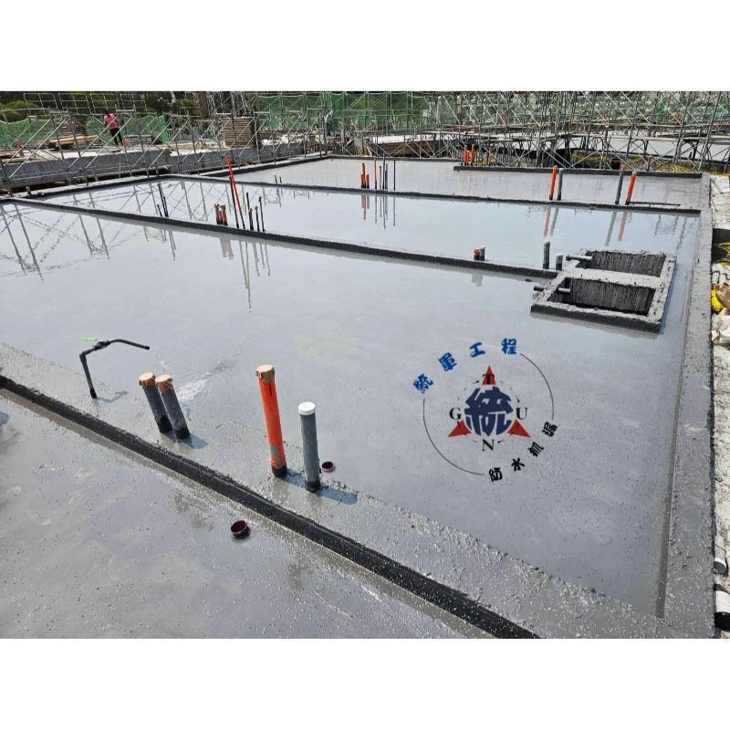 【高雄屋頂防水工程】- 小港區新建案屋頂防水施工。