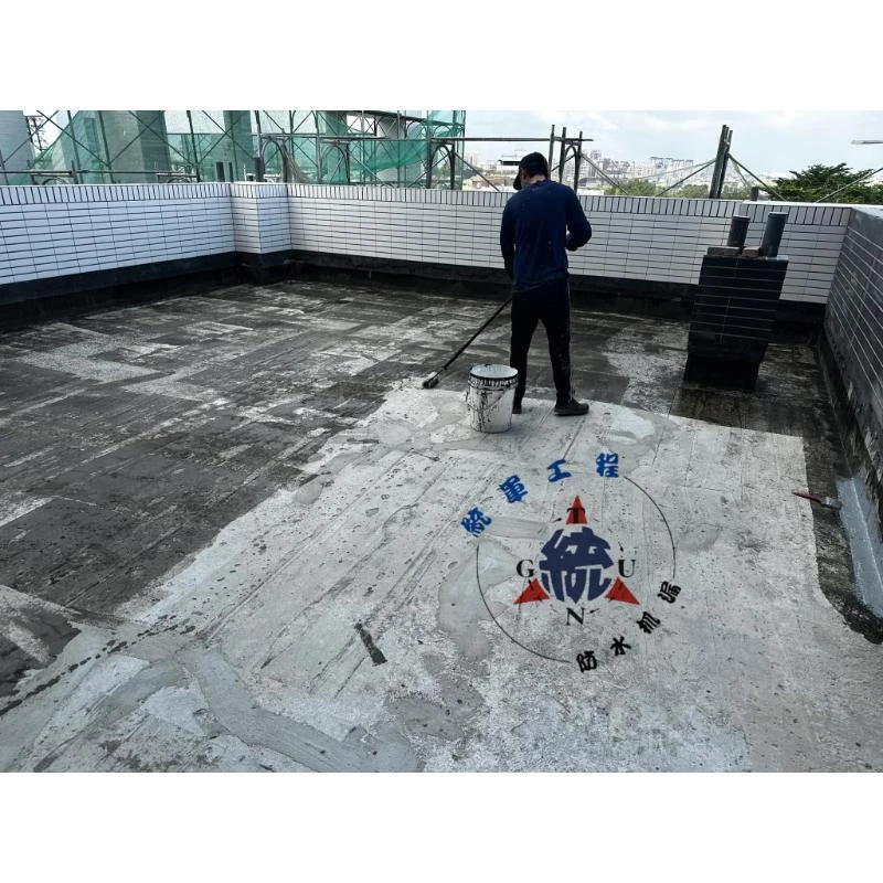【高雄露台防水工程】- 大社區建案露台防水施工。
