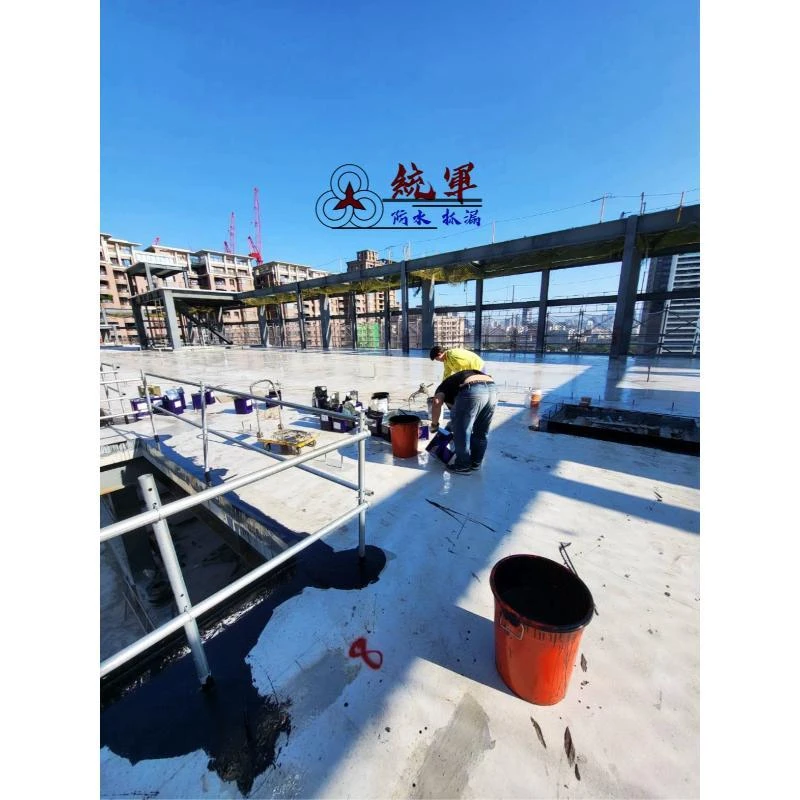 【高雄防水工程】 - 高雄鼓山區建案-屋頂防水施工。