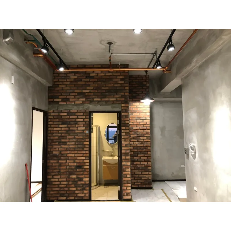 元畇室內裝修-淡水宏盛水悅文化石&清水模施作