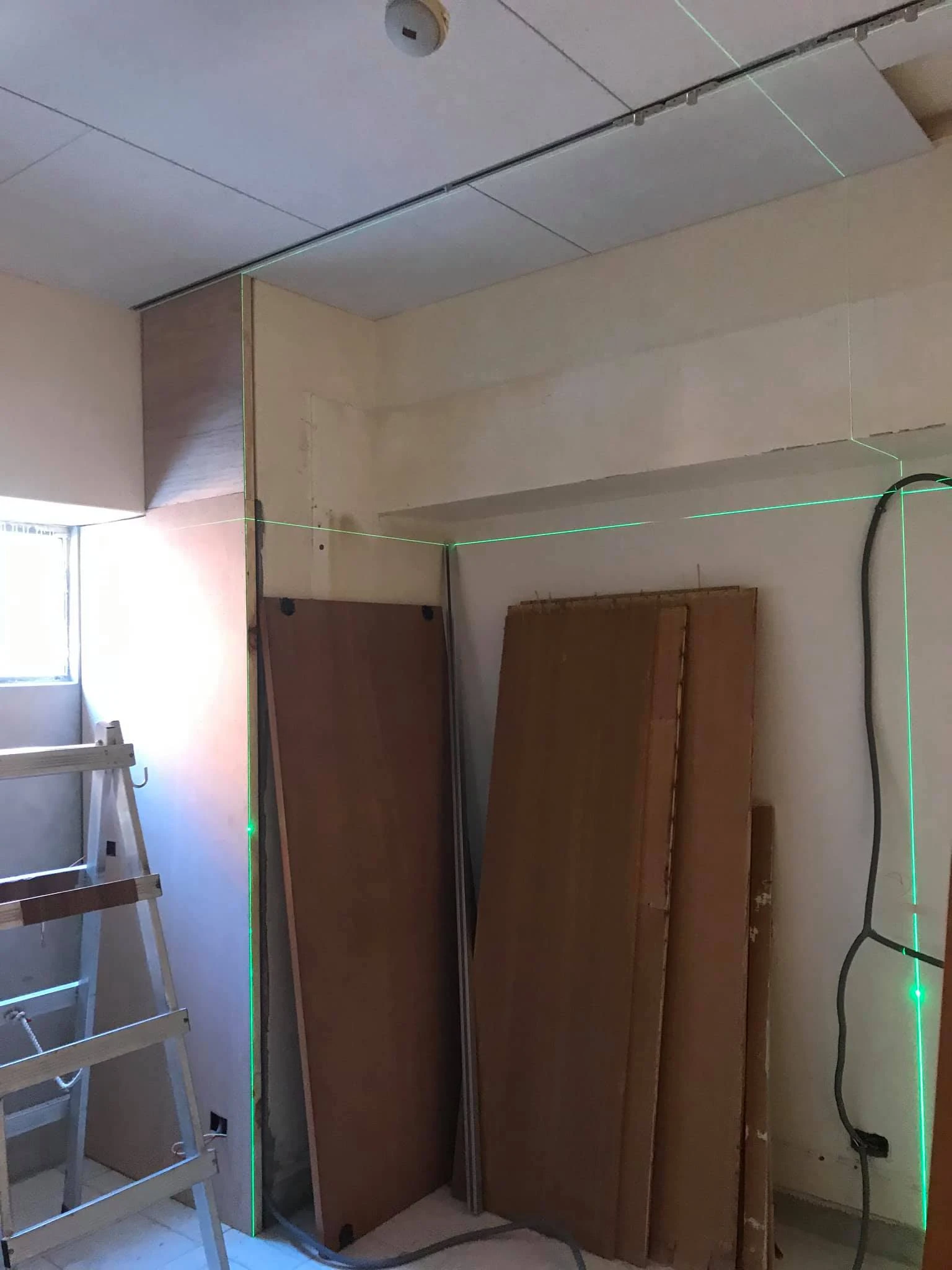 桃園｜天花板、包冷氣管，窗簾盒、書櫃、衣櫃