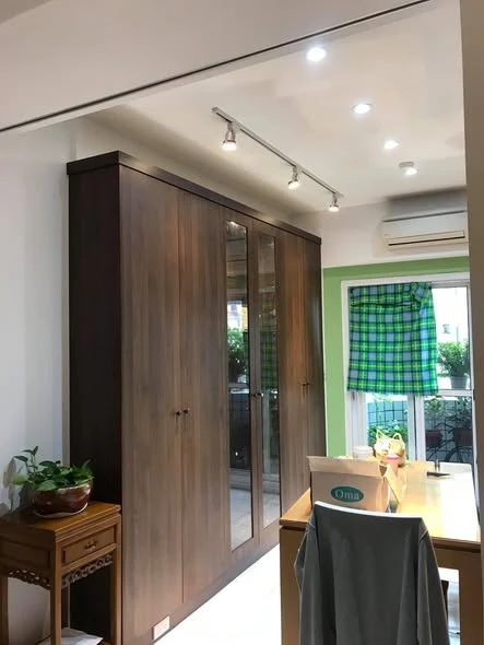 桃園｜天花板、包冷氣管，窗簾盒、書櫃、衣櫃