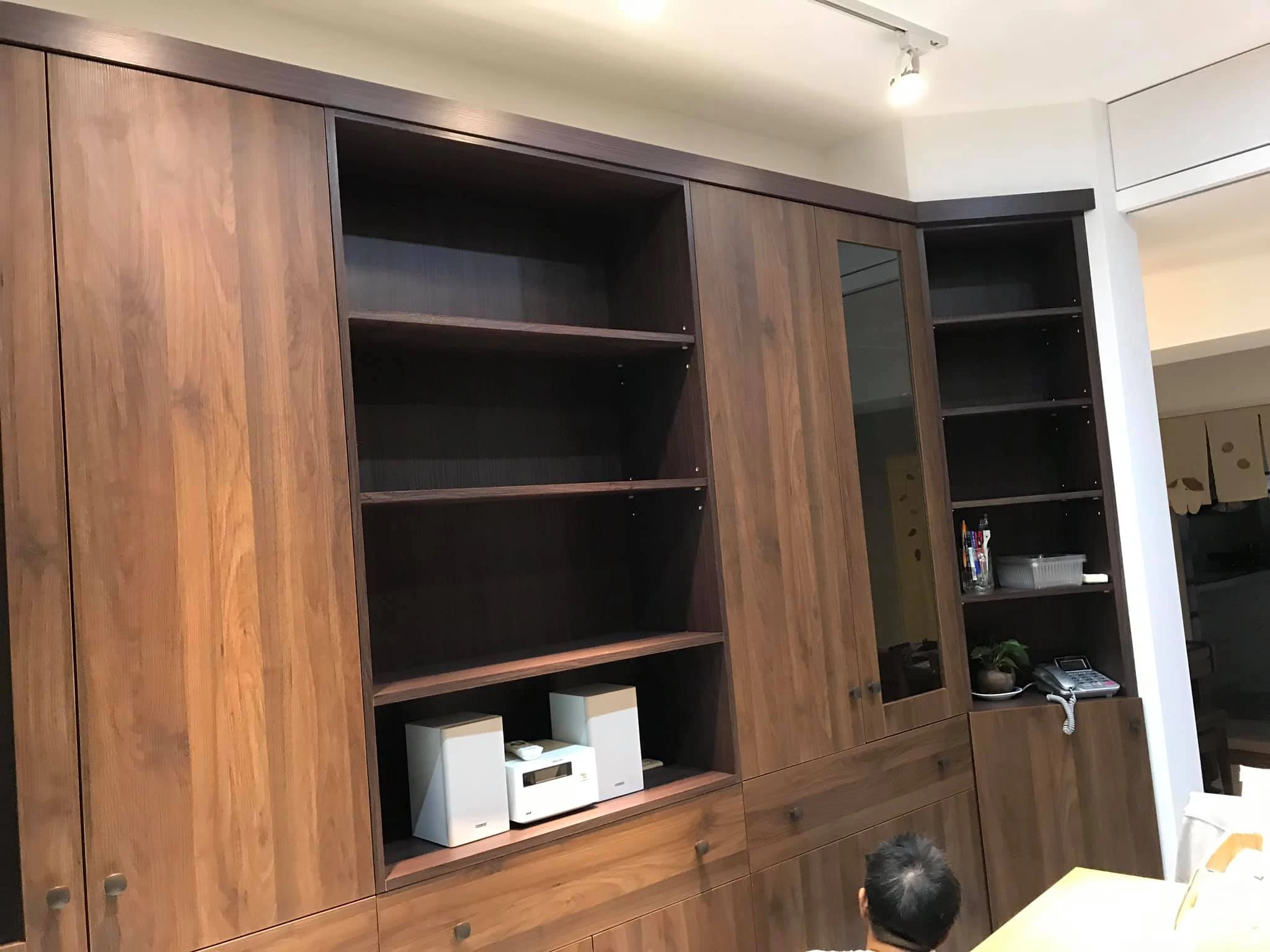 桃園｜天花板、包冷氣管，窗簾盒、書櫃、衣櫃