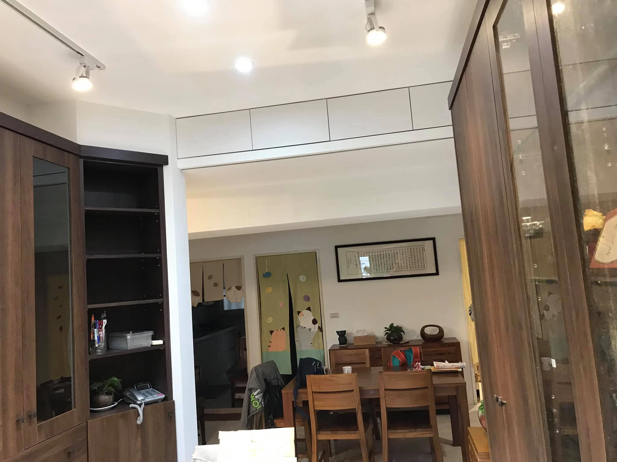 桃園｜天花板、包冷氣管，窗簾盒、書櫃、衣櫃