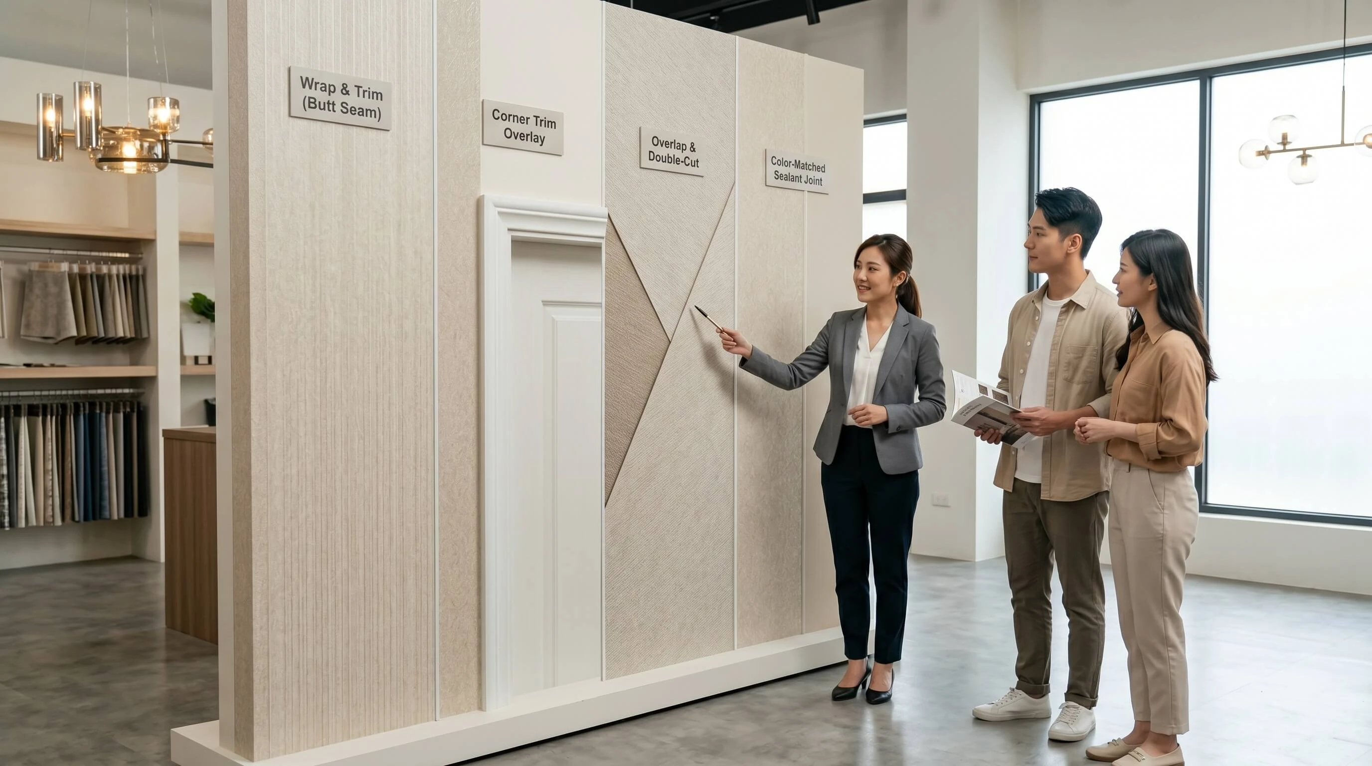 3.Wallpaper Edge Finishing Guide